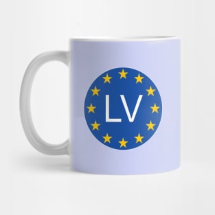 Latvia Latvija Mug